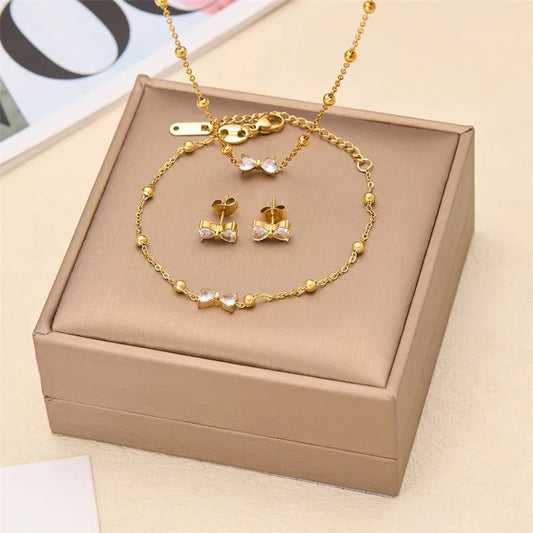 Sculpted Bow Fine Jewelry