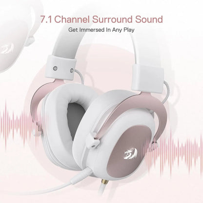 H510 Zeus Pure White | Pro-Grade Studio Gaming Headset