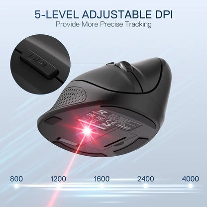 Zenith Vertical | 2.4GHz Wireless Ergonomic Mouse