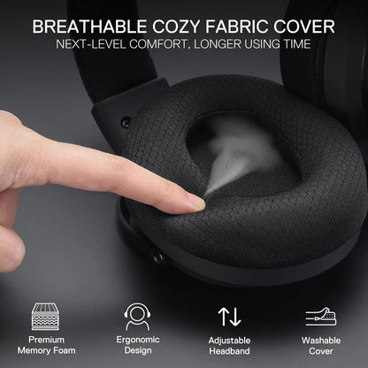H858 Gray Shadow | Pro Wireless Hybrid Headset