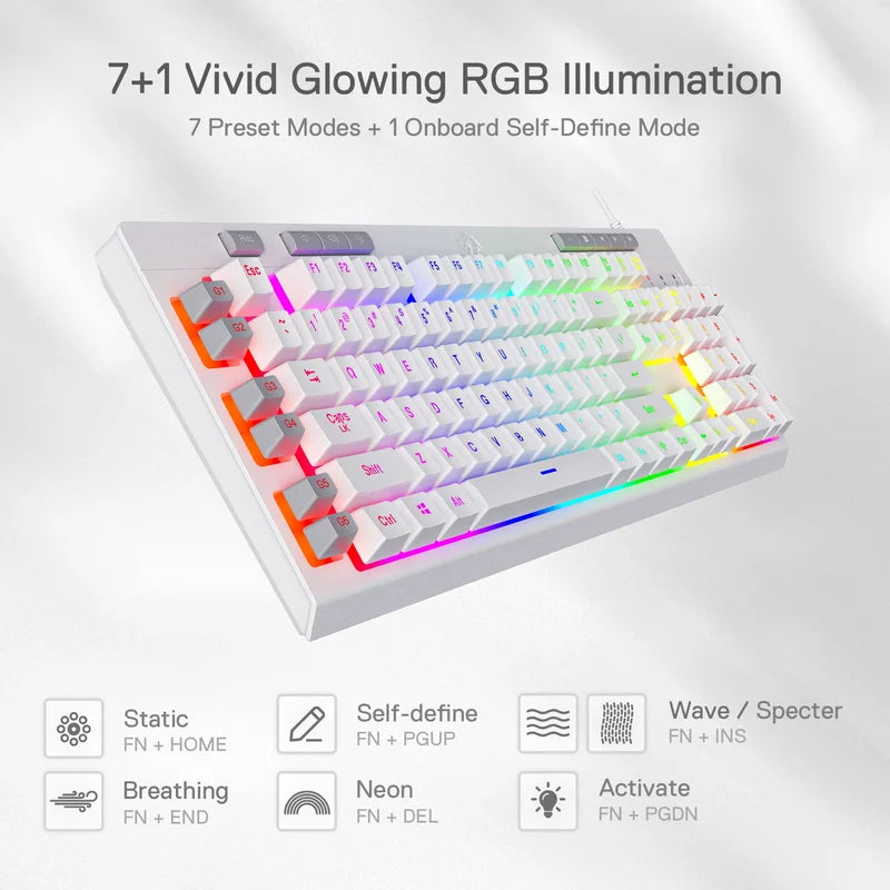 Shiva K512 Pro | Elite Mechanical-Feel Gaming Keyboard