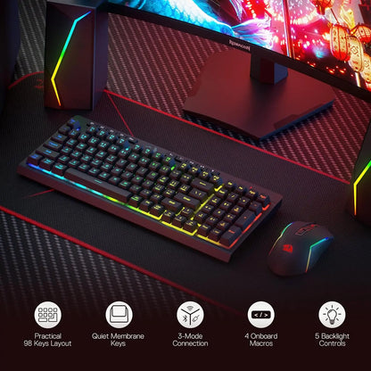 S142 Vanguard | Wireless RGB Silent Gaming Bundle