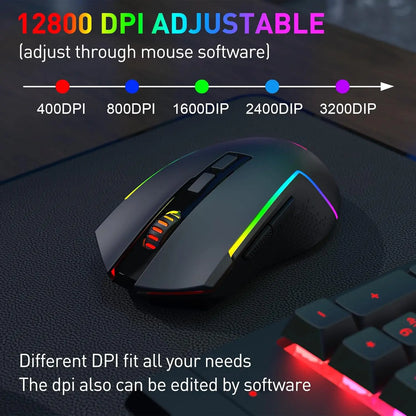 S151 PRO Eclipse | Wireless Hybrid Keyboard & Mouse Suite