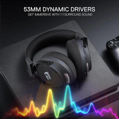 H858 Gray Shadow | Pro Wireless Hybrid Headset