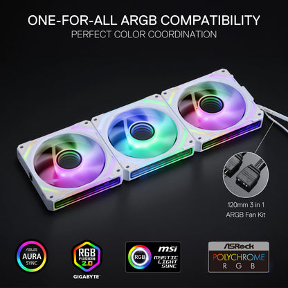 Nexus 120R | Daisy-Chain PWM ARGB Fan