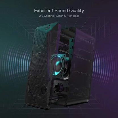 Waltz 2.0 Acoustic Symphony | Dual-Channel PC Stereo Speakers