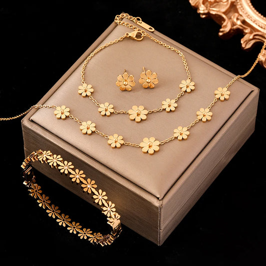 Elegant Petal Jewelry Collection