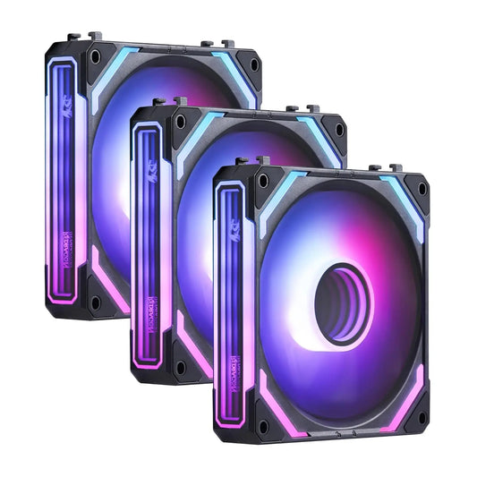 Vortex 120mm ARGB PWM PC Case Fan | High-Static Pressure Cooling