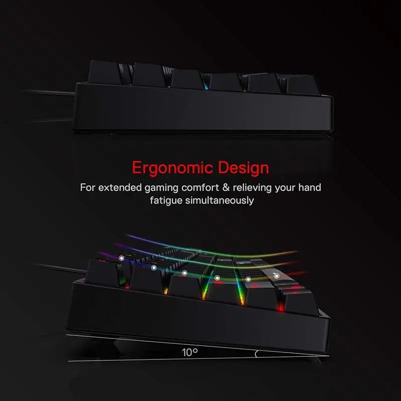 SURARA K582 Apex | Quiet Red Switch Gaming Keyboard