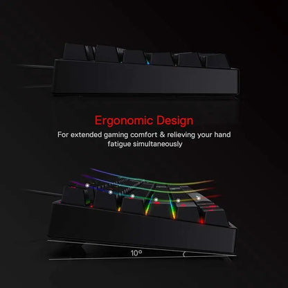 SURARA K582 Apex | Quiet Red Switch Gaming Keyboard