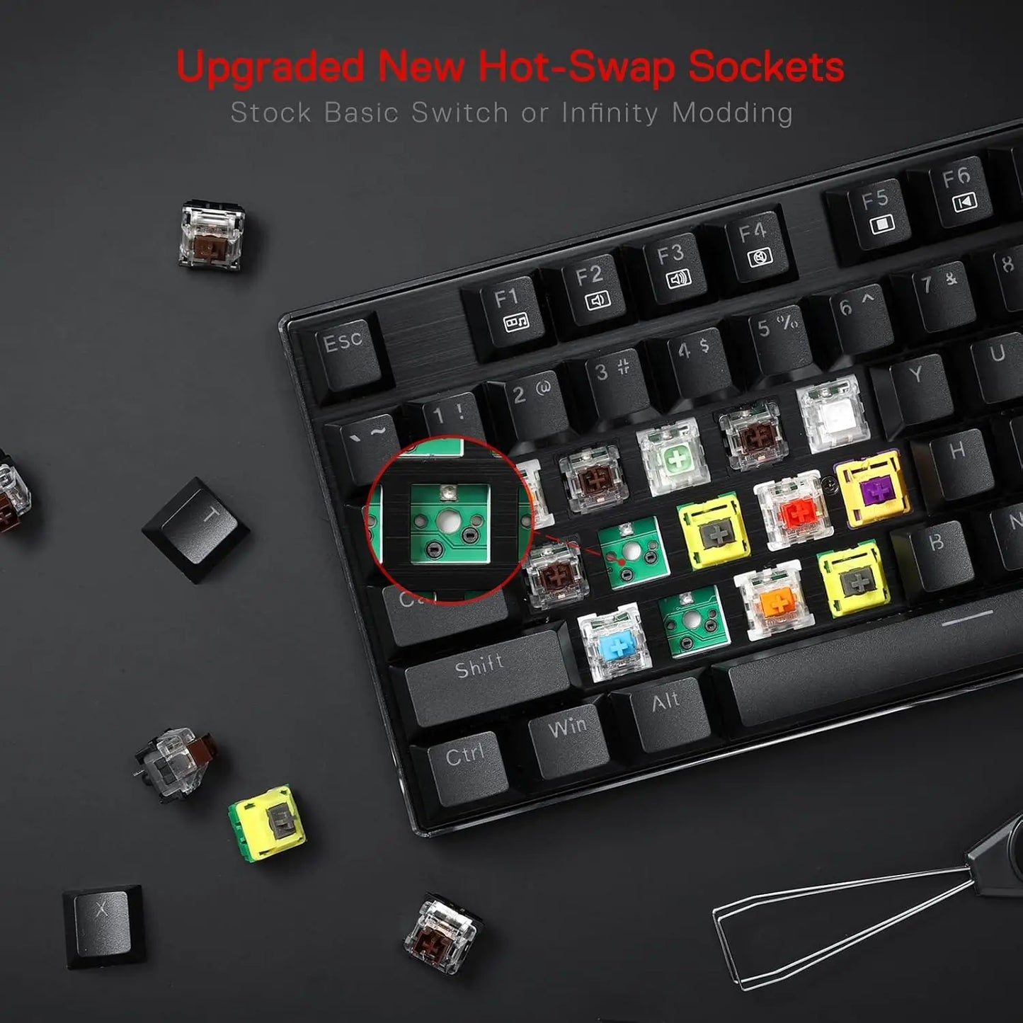 K556 Apex Core | Hot-Swap Mechanical Keyboard