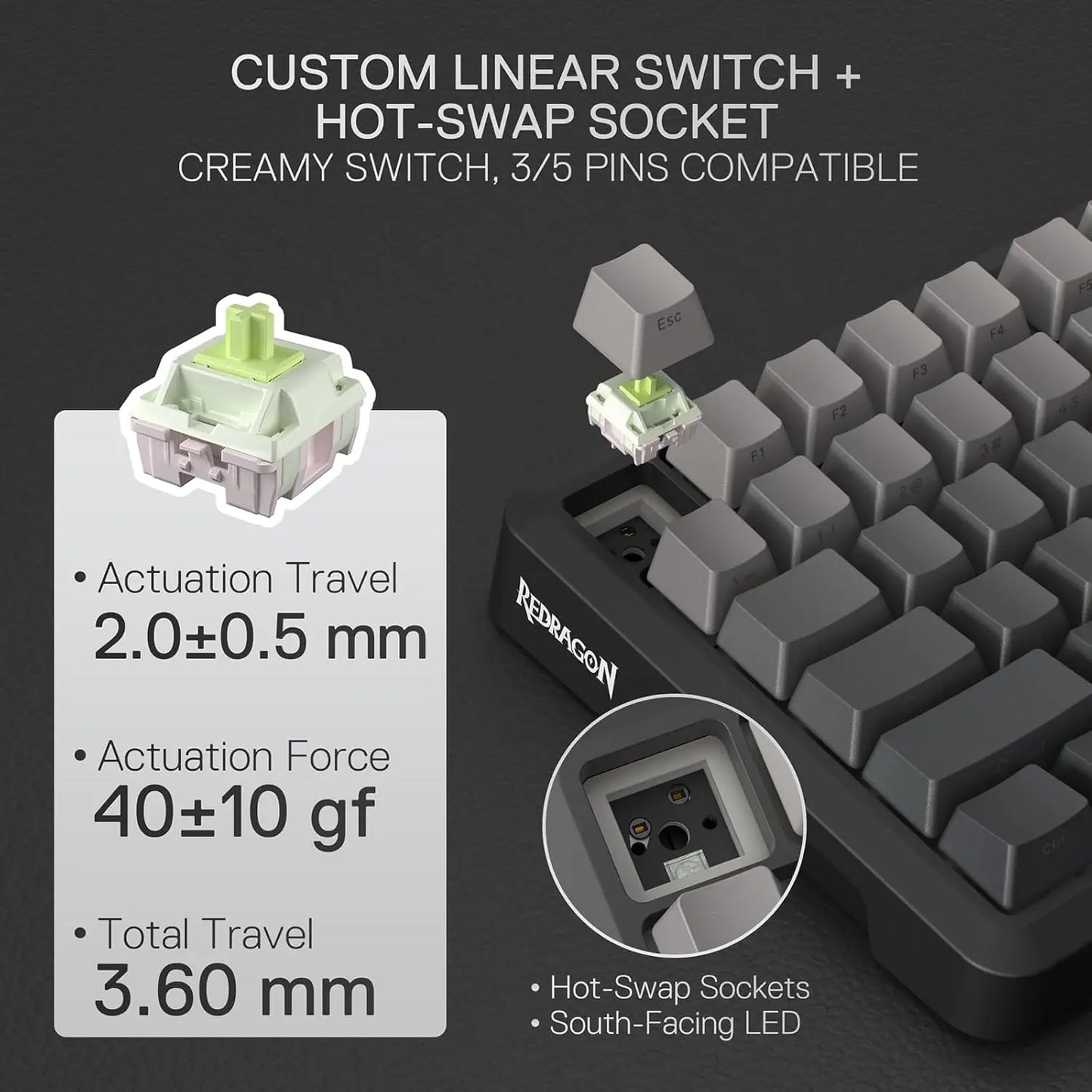 K724 PRO Gradient | Hot-Swap Wireless Gasket Keyboard