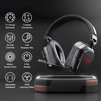 Apex H868 | 3-Mode Wireless 7.1 Surround Sound Gaming Headset