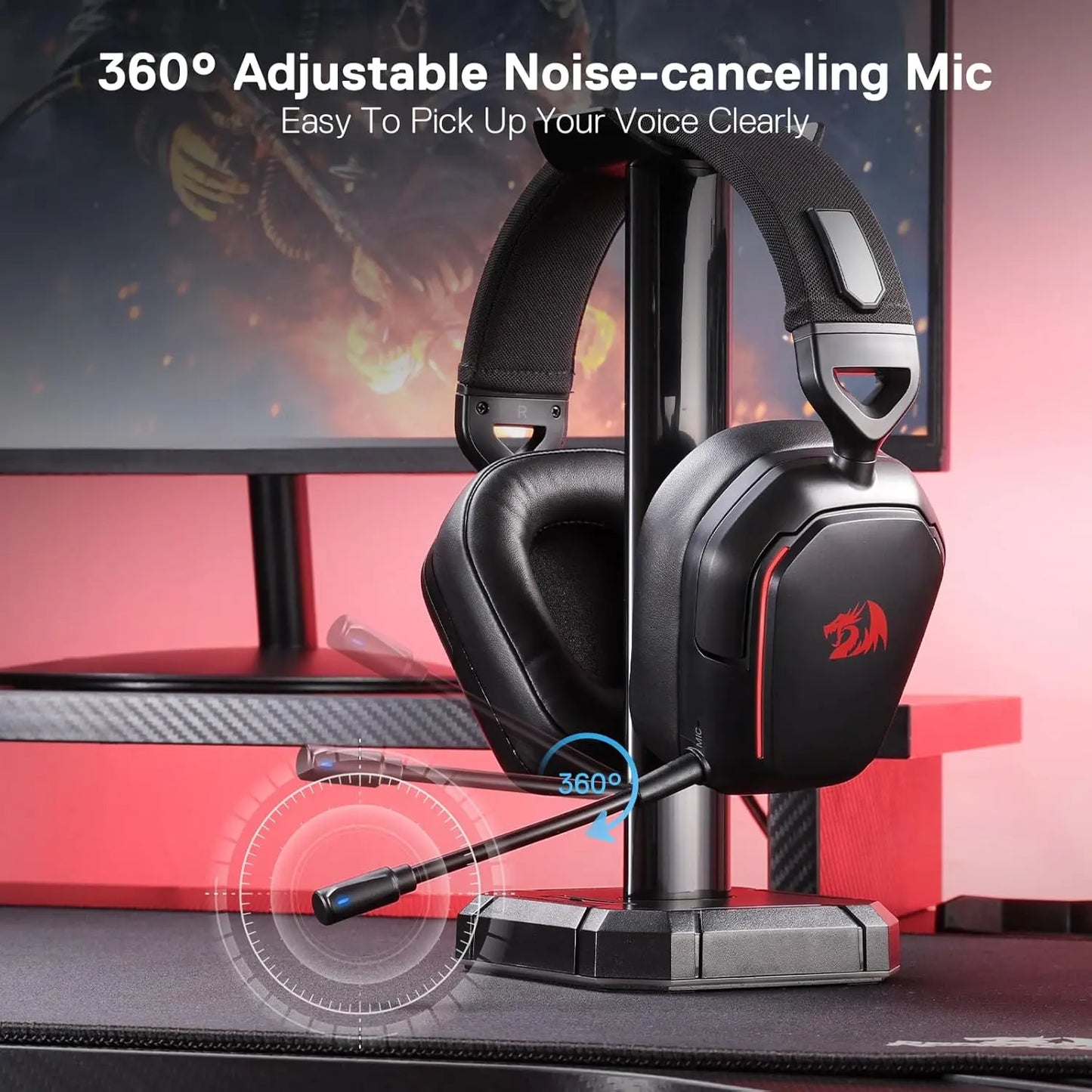 Apex H868 | 3-Mode Wireless 7.1 Surround Sound Gaming Headset