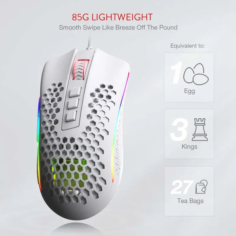 M808 Storm Apex | Pro Honeycomb FPS Gaming Mouse