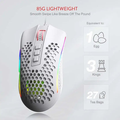 M808 Storm Apex | Pro Honeycomb FPS Gaming Mouse