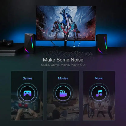 Waltz 2.0 Acoustic Symphony | Dual-Channel PC Stereo Speakers