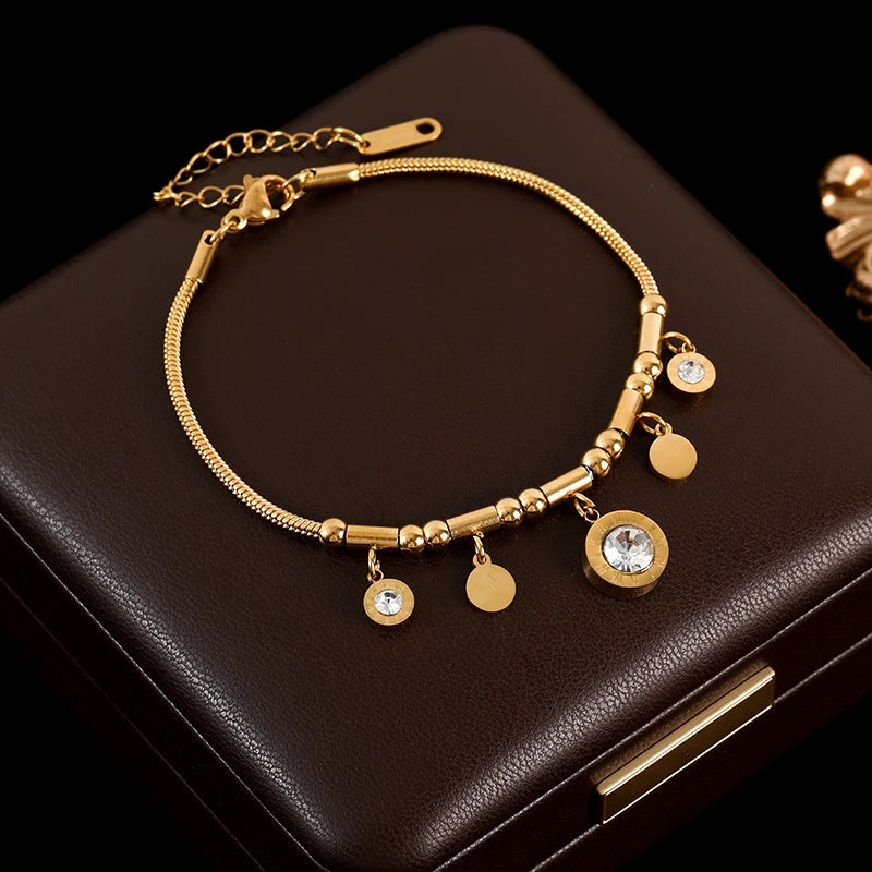 Luxe Heart Chain Set
