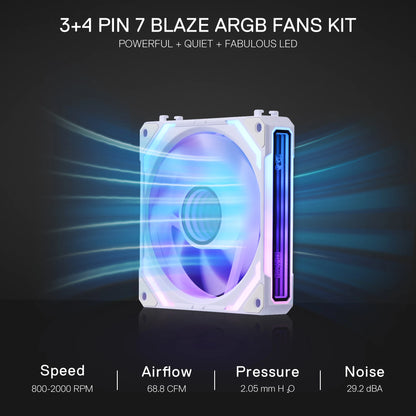 Nexus 120R | Daisy-Chain PWM ARGB Fan