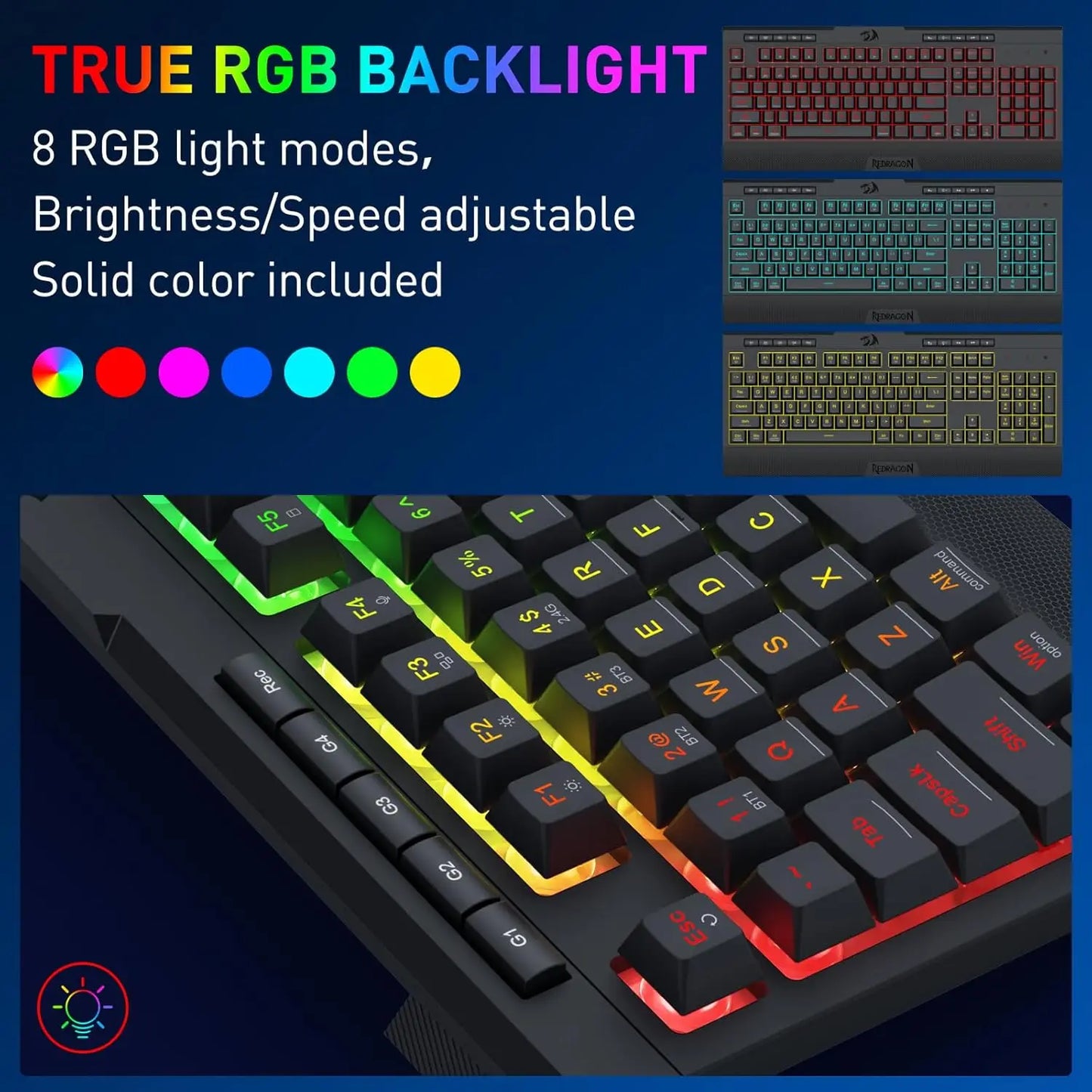 S151 PRO Eclipse | Wireless Hybrid Keyboard & Mouse Suite