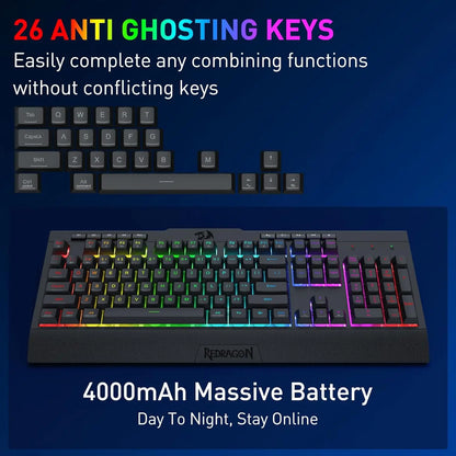 S151 PRO Eclipse | Wireless Hybrid Keyboard & Mouse Suite