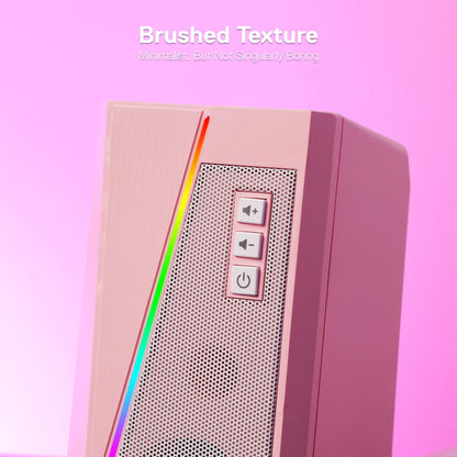 Prism 2.0 Desktop Sound Matrix | Dual-Channel PC Stereo Speakers