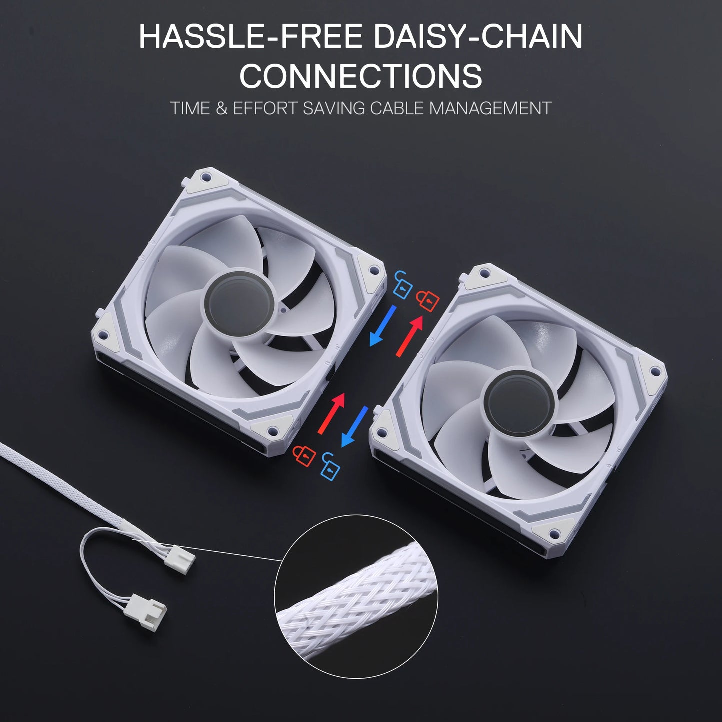 Nexus 120R | Daisy-Chain PWM ARGB Fan