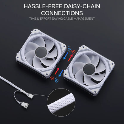 Nexus 120R | Daisy-Chain PWM ARGB Fan