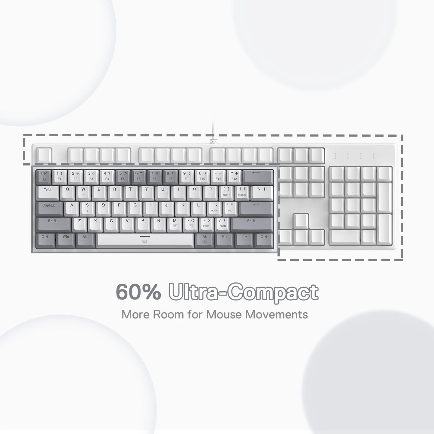 Fizz K617 Apex | Hot-Swap 60% Gaming Keyboard