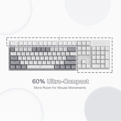 Fizz K617 Apex | Hot-Swap 60% Gaming Keyboard
